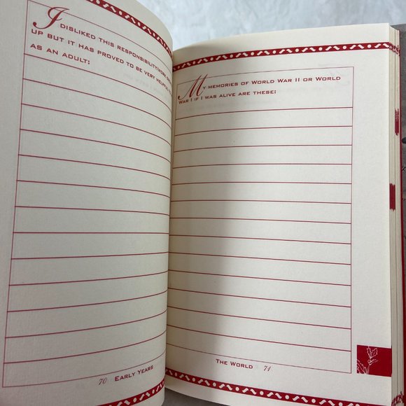 The Book of Myself (1st Edition): A Do-It-Yourself Autobiography in 201 Question - Picture 5 of 9